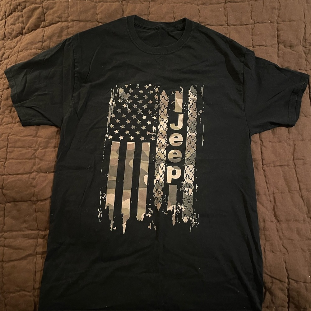 Jeep Black Graphic T-Shirt